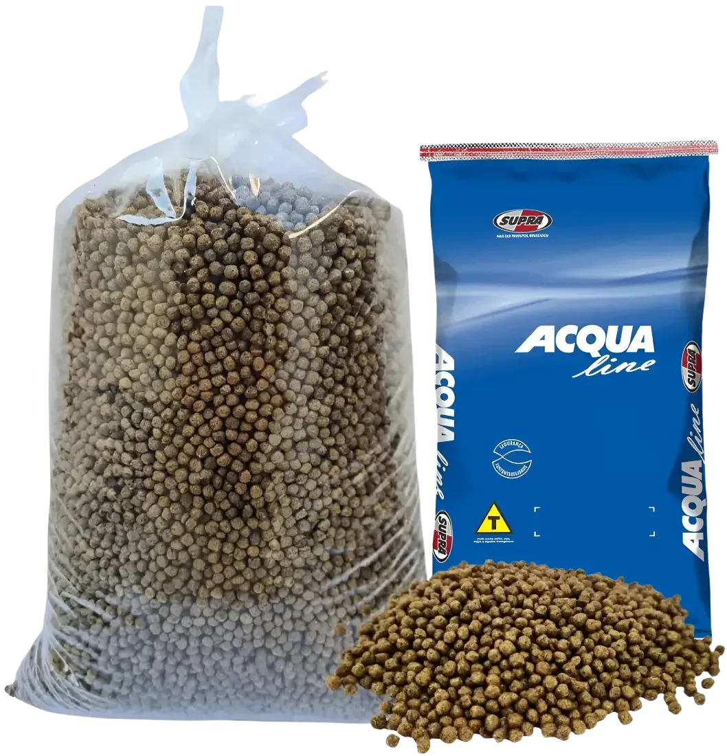 Ração Premium Peixe Acqua Line Fish 32% 05mm Supra 25kg